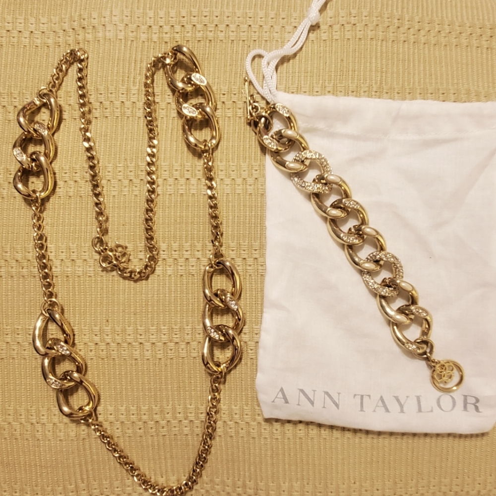 Anne Taylor Necklace and Bracelet